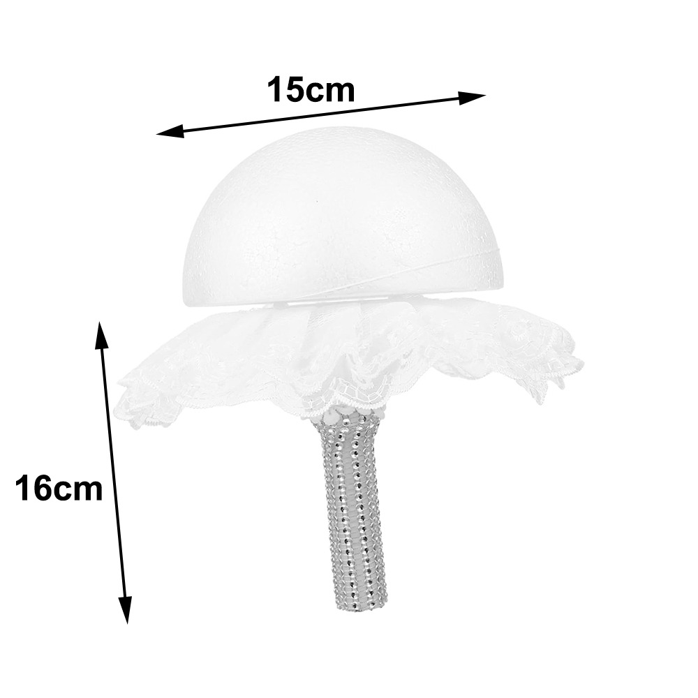 Bouquet Holder Foam - Support de bouquet en mousse blanche