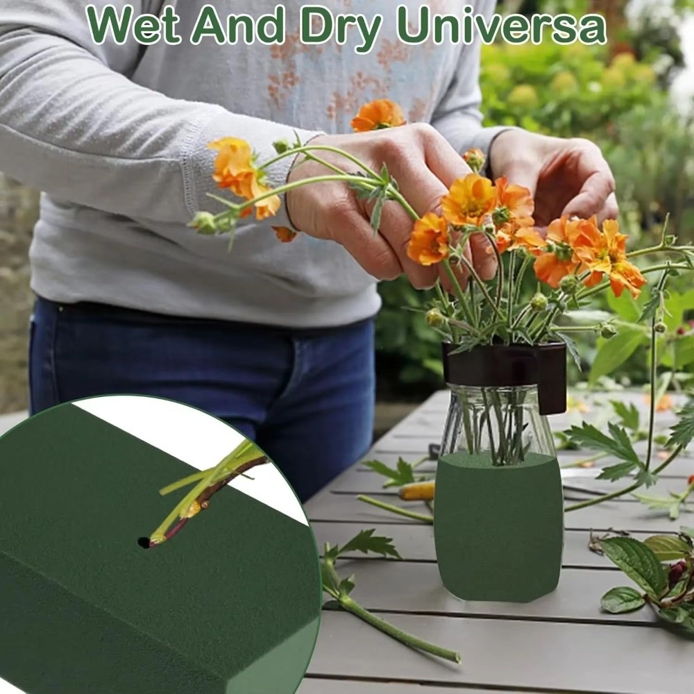 Blocs de mousse florale vertes - Bouquet Holder Foam avis et prix