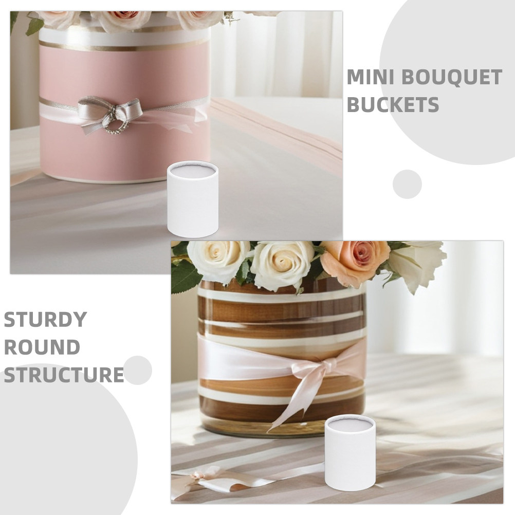 5 pièces, mini-seaux à fleurs, - Bouquet Holder Foam avis et prix