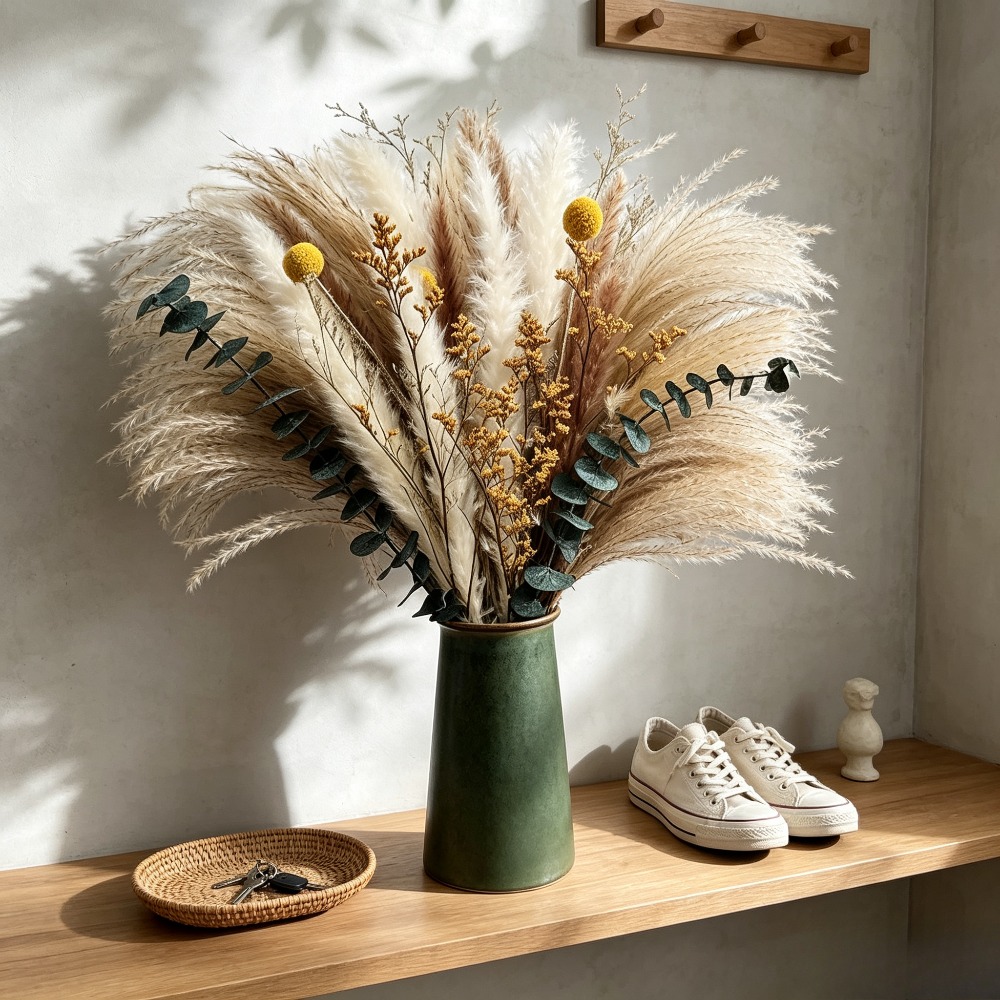 Bouquet de fleurs séchées, bou - Dried Flower Bunch avis et prix
