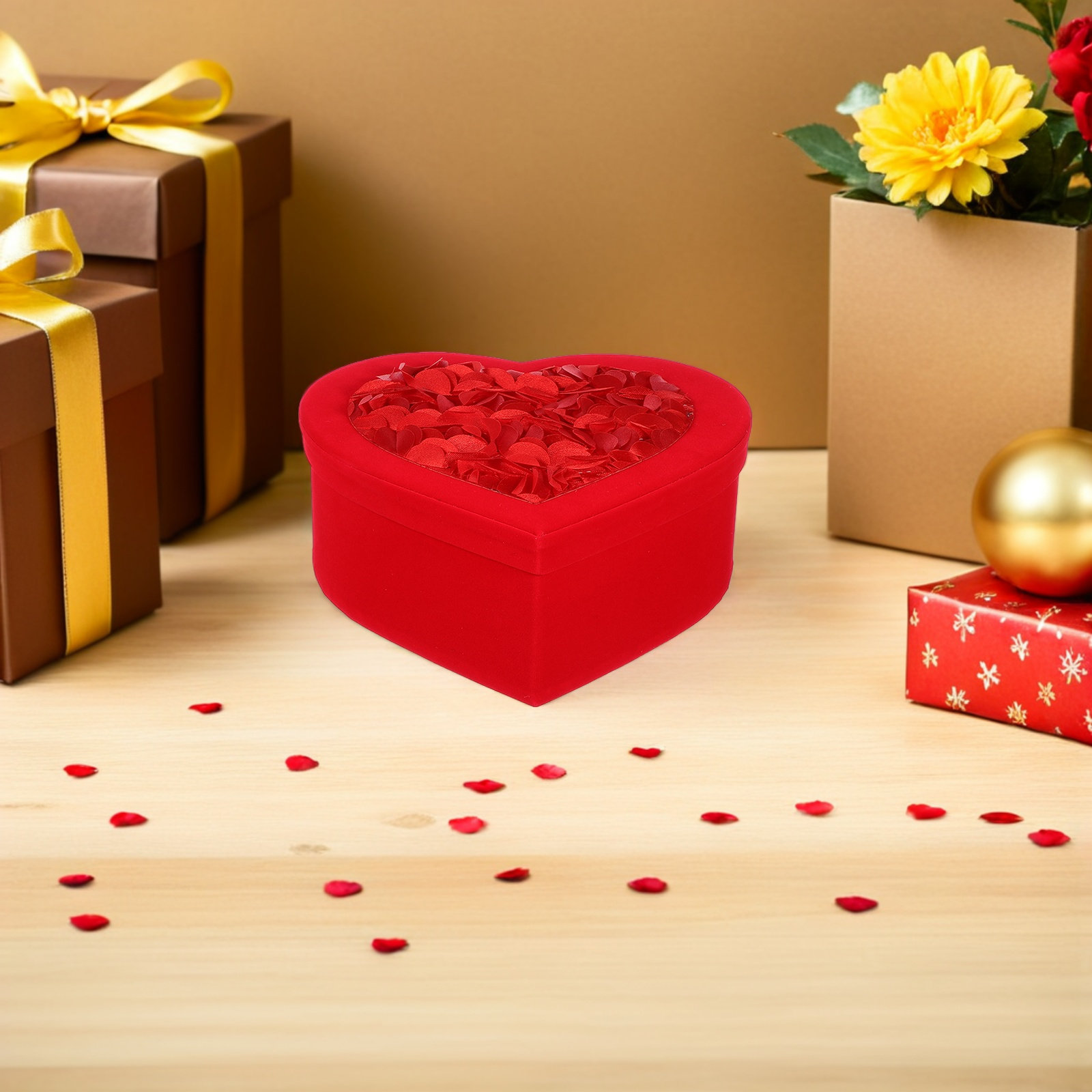 Boîte cadeau de Saint-Valentin - Bouquet Holder Foam avis et prix