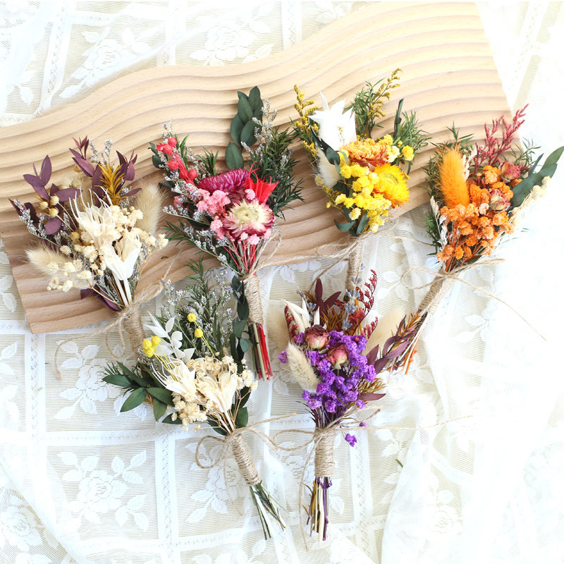 Bouquet de fleurs séchées natu - Dried Flower Bunch avis et prix