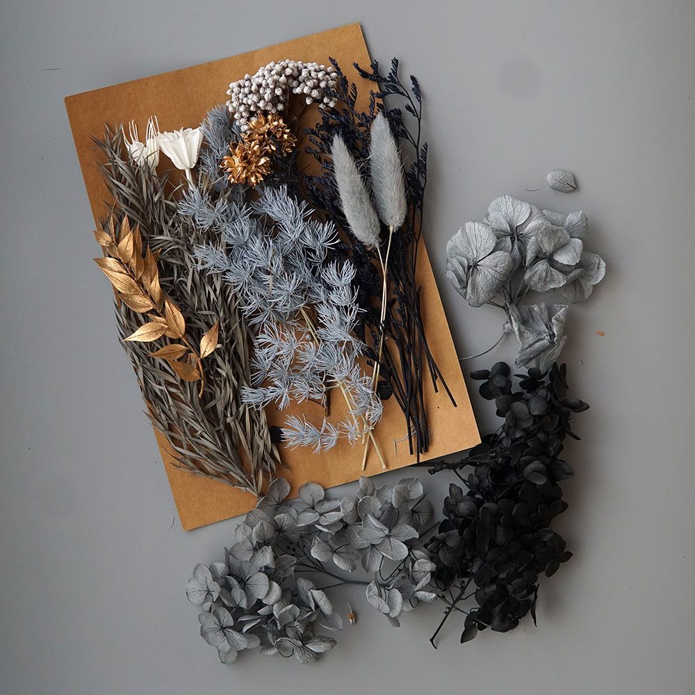 1 paquet de plantes artificiel - Dried Flower Bunch avis et prix