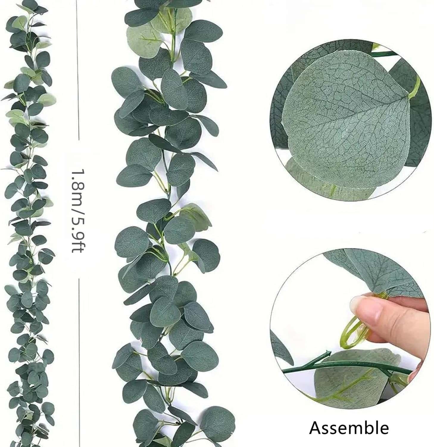 Guirlande artificielle d'eucal - Eucalyptus Preserved avis et prix